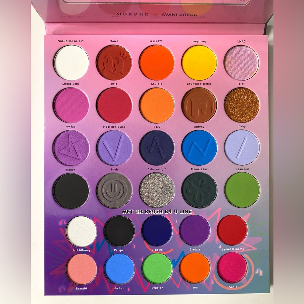 Morphe X Avani Gregg Eyeshadow Palette